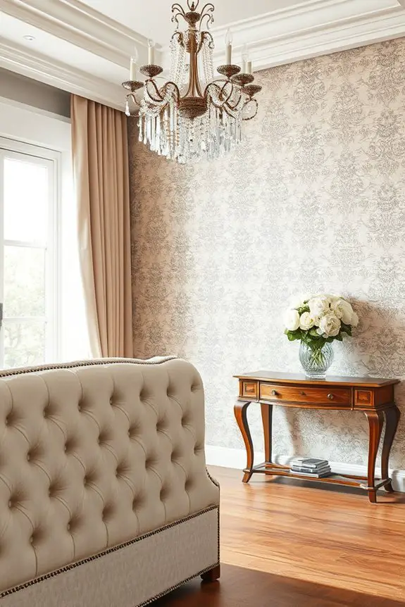 luxurious fabric wall coverings