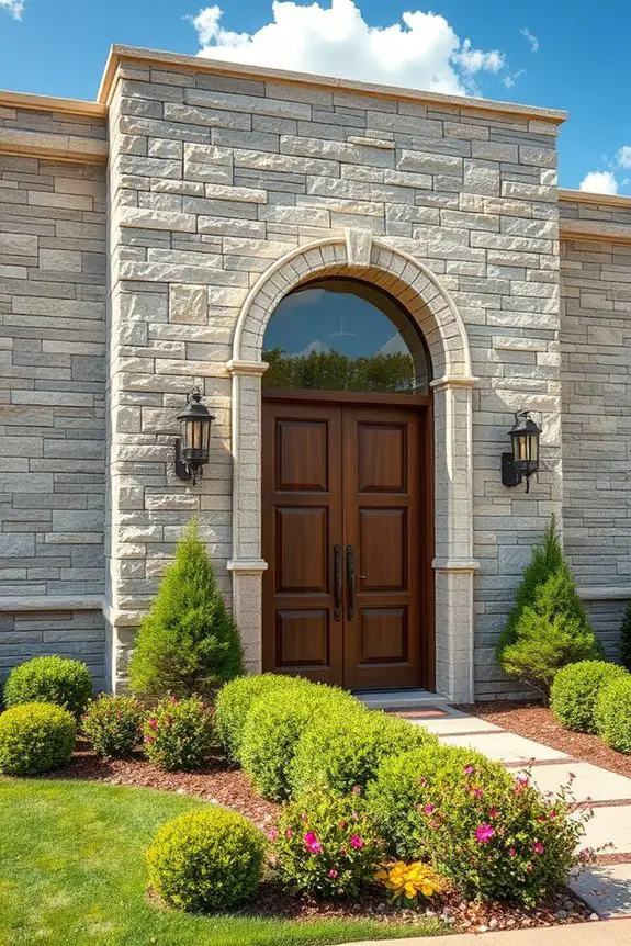 luxurious faux stone elegance