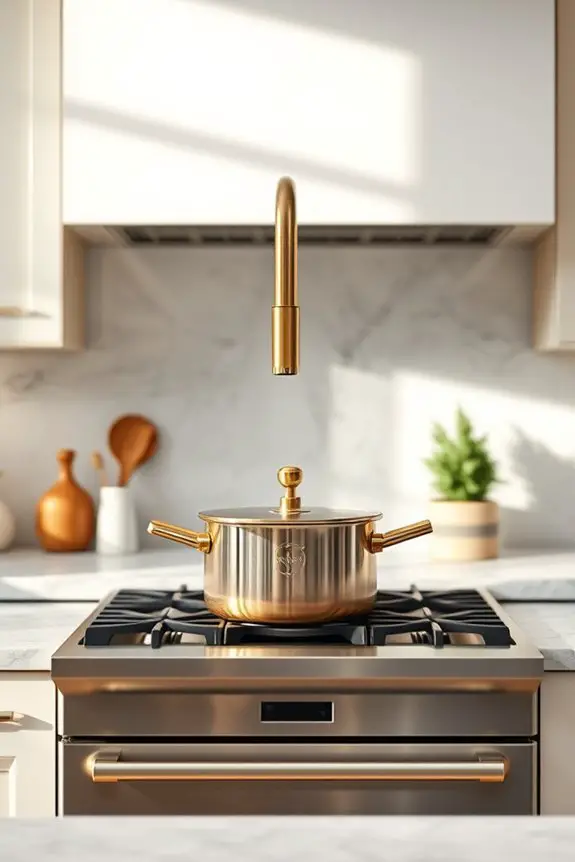 luxurious kitchen pot fillers