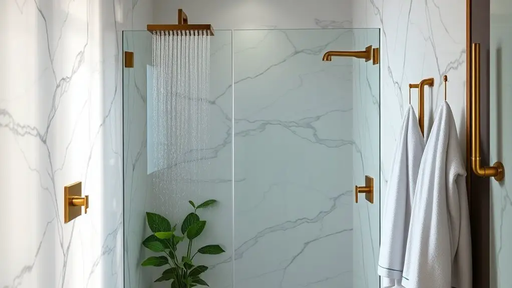 luxurious shower design inspiration