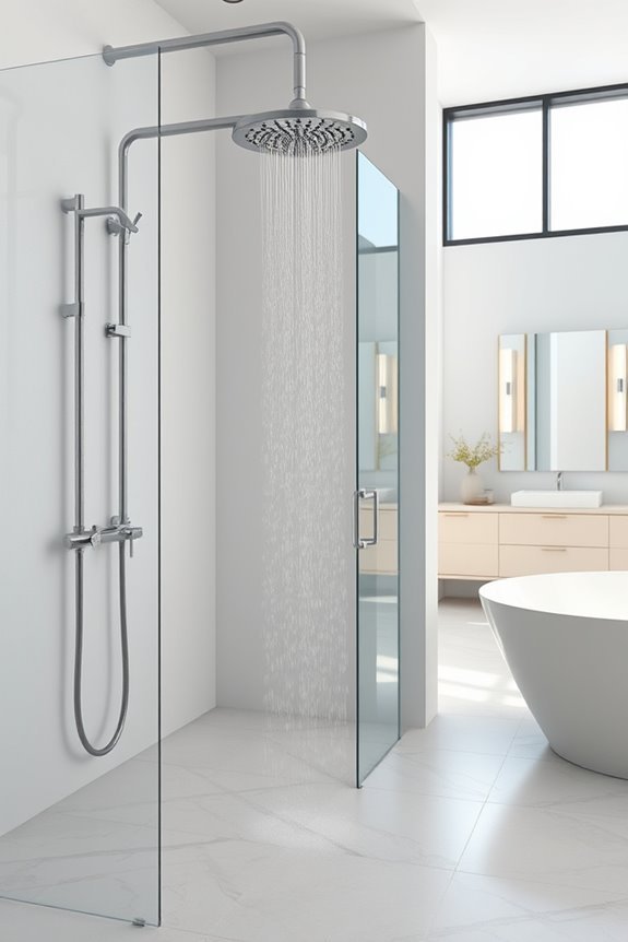 luxurious shower experience upgrade