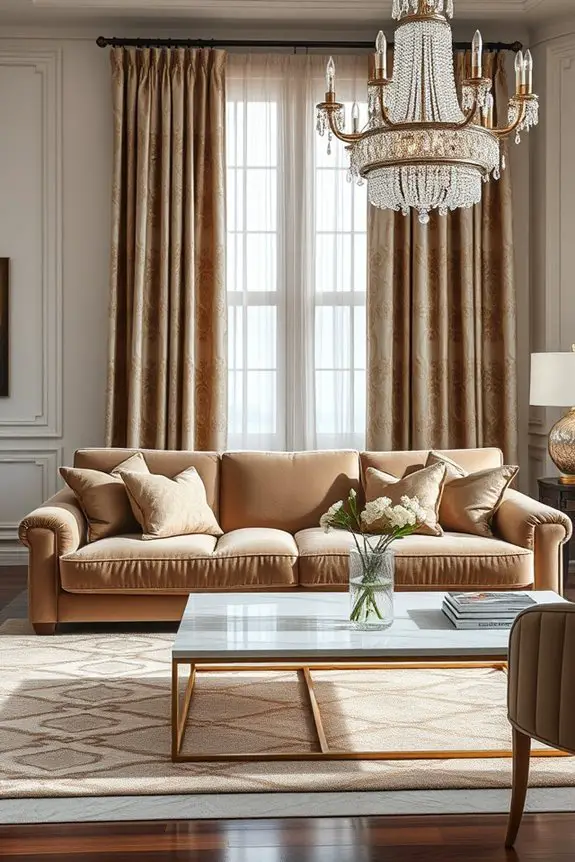 luxurious silk and velvet