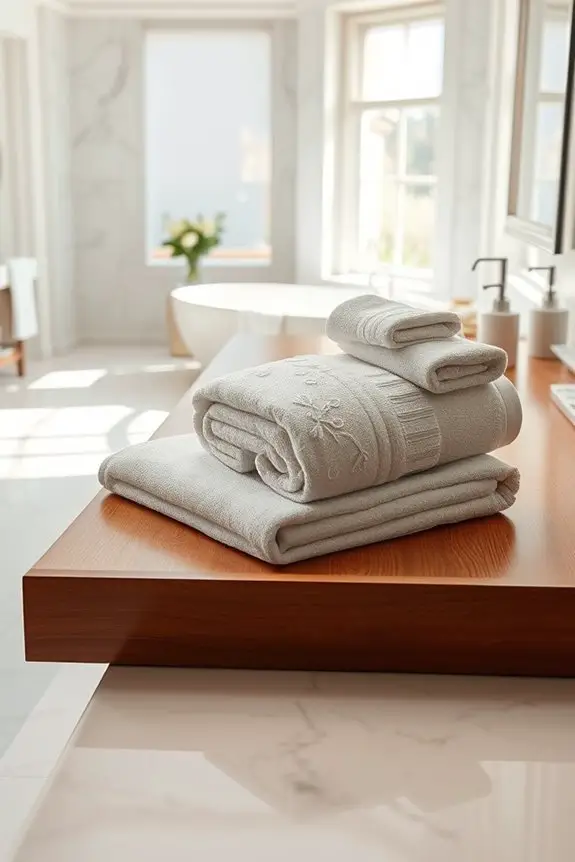 luxurious soft bath linens
