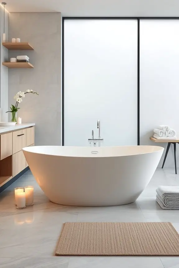 luxurious spa like bathtubs