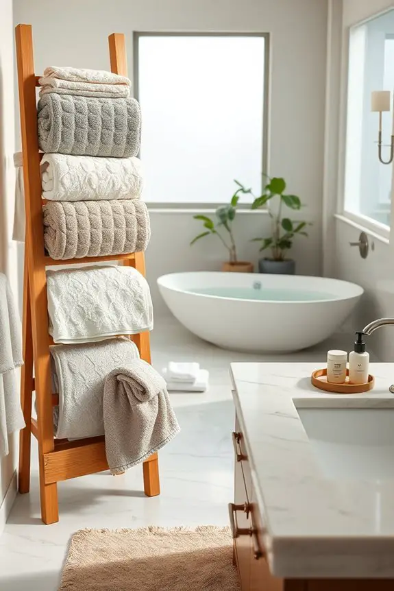 luxurious towels and linens