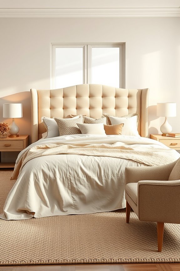 luxurious upholstered headboards options