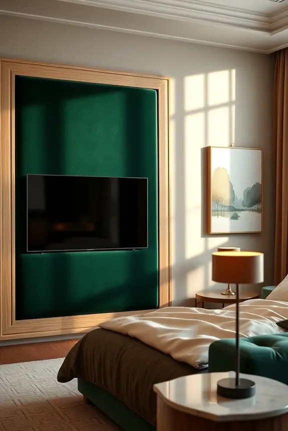 luxurious velvet panel elegance