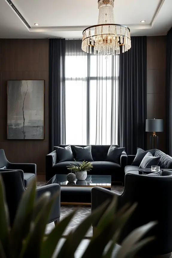 luxurious velvet upholstery elegance