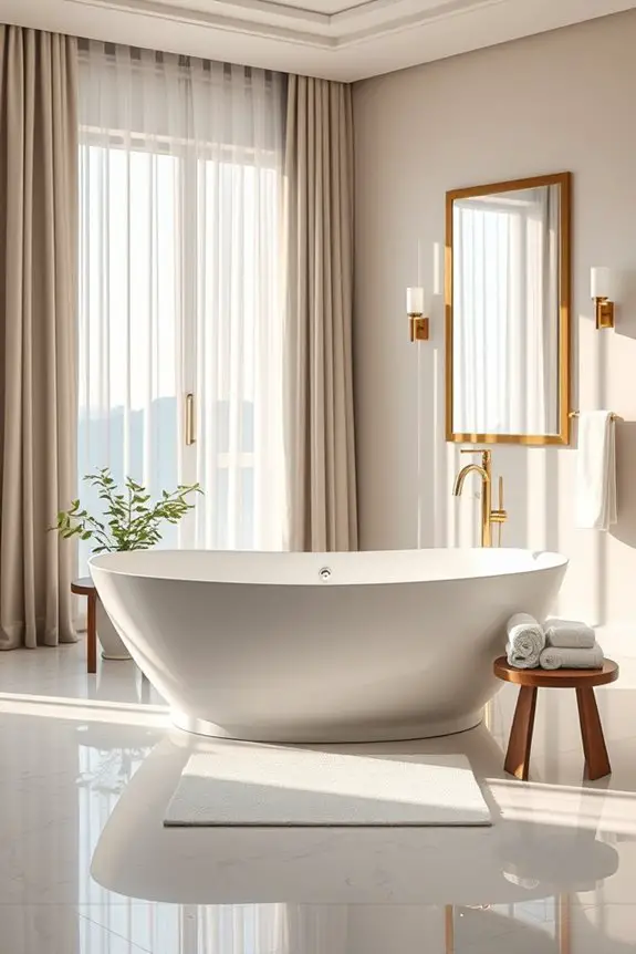 luxury bathing experience elevated