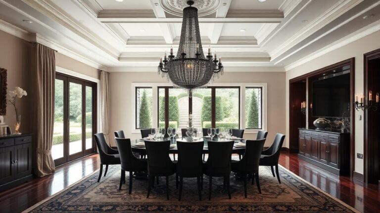 luxury black chandelier designs