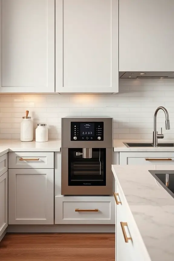 luxury coffee machine convenience