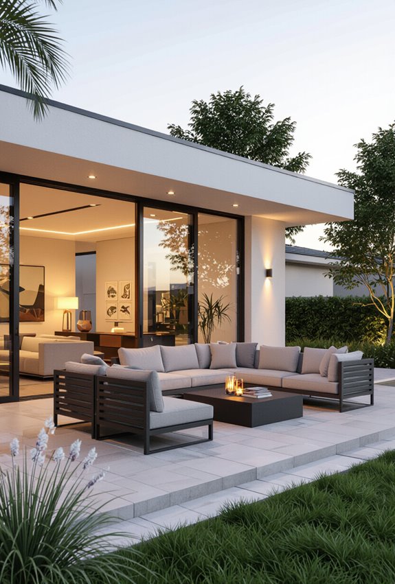 luxury crafted outdoor living space