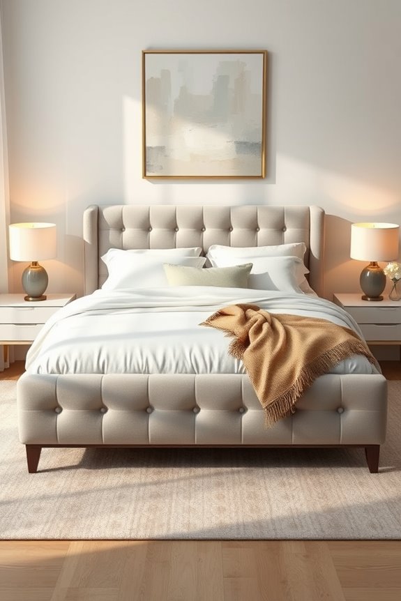 luxury designer bed frames