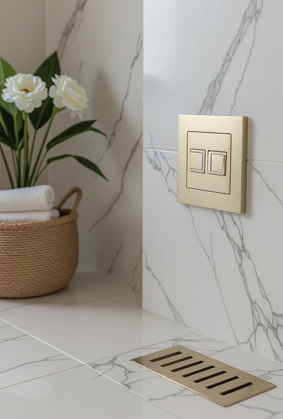 luxury finishes on fixtures