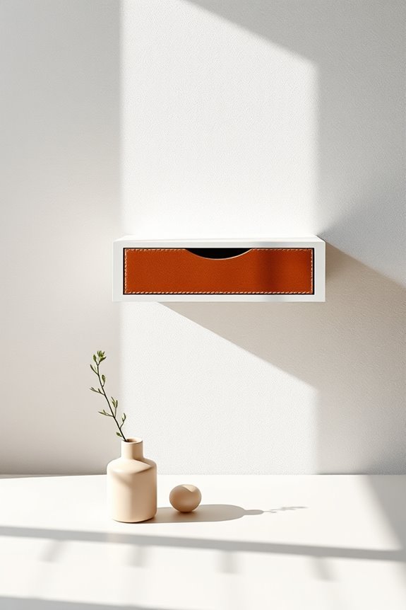 luxury floating nightstand design