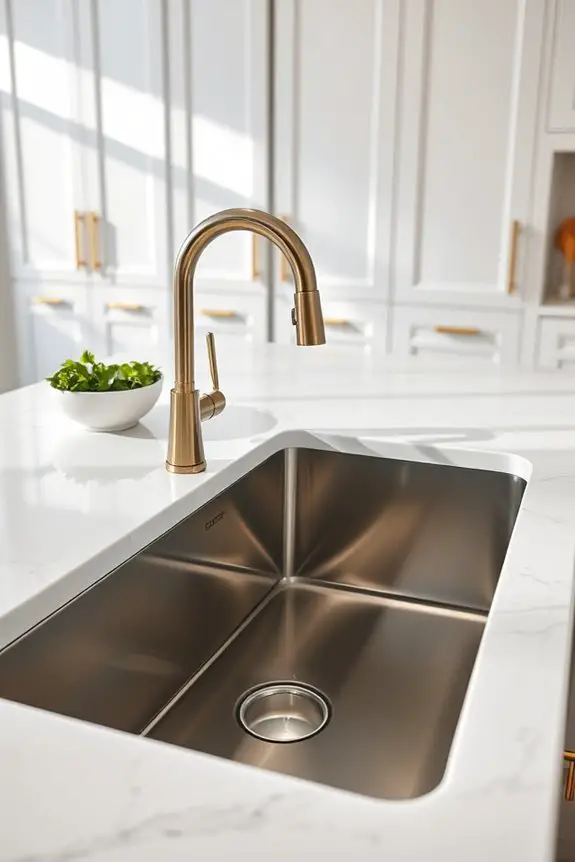 luxury kitchen sink options