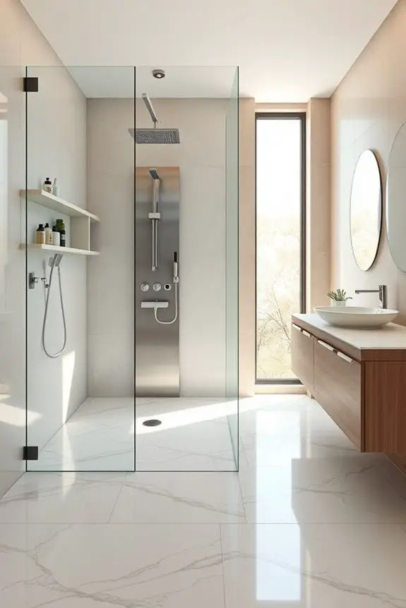 luxury shower experience upgrade