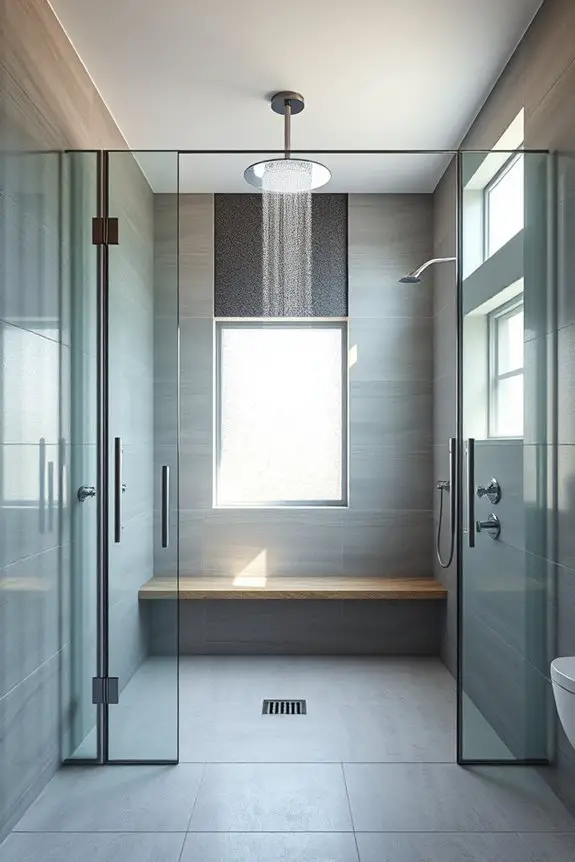 luxury spa like showers