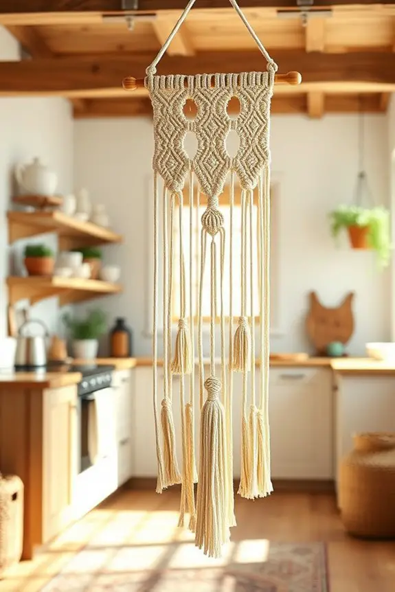 macrame wall hangings enhance decor