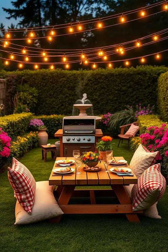 magical backyard bbq retreat