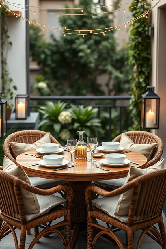 magical balcony lighting ideas