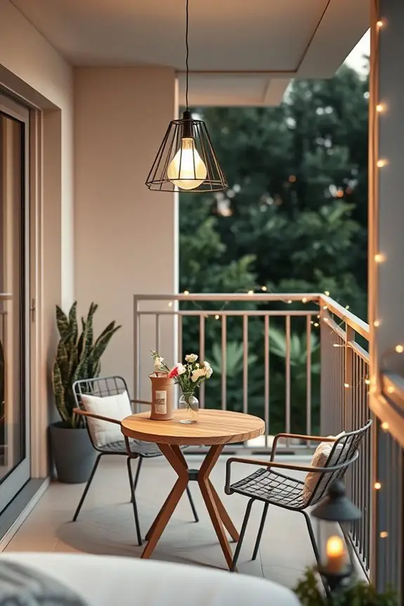 magical balcony lighting ideas