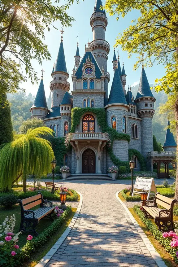 magical castle retreat awaits