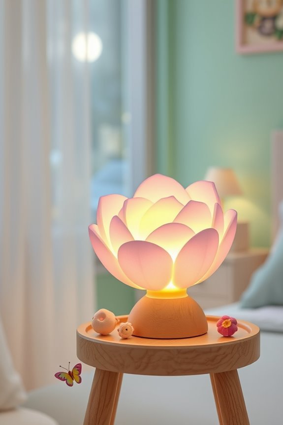 magical flower night light