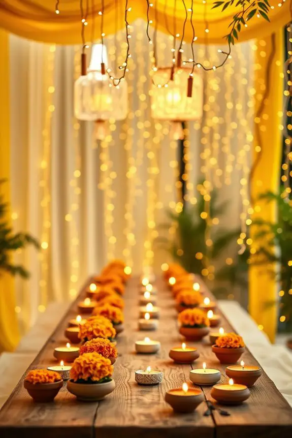magical haldi string lights