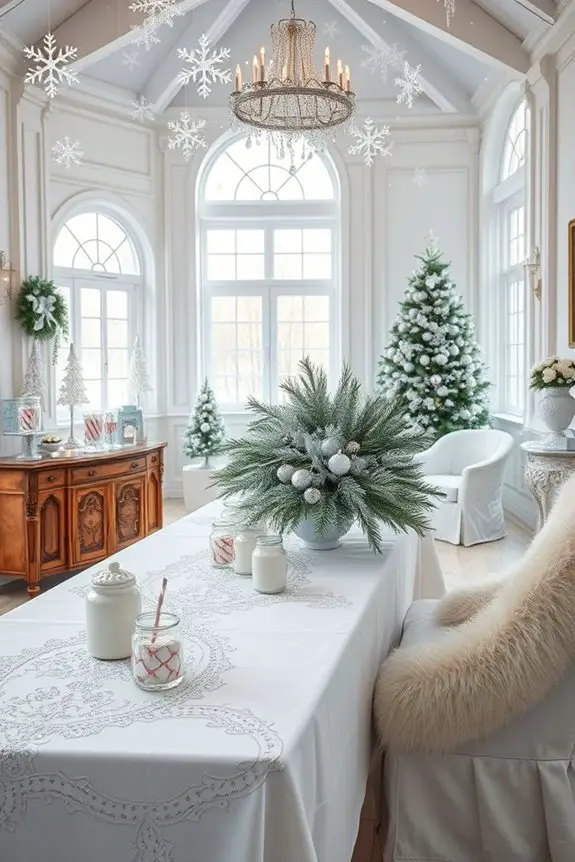 magical snowy holiday celebration