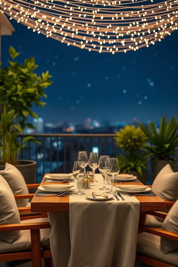 magical starlit dining experience