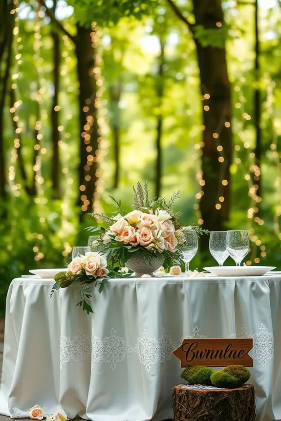 magical woodland bridal shower