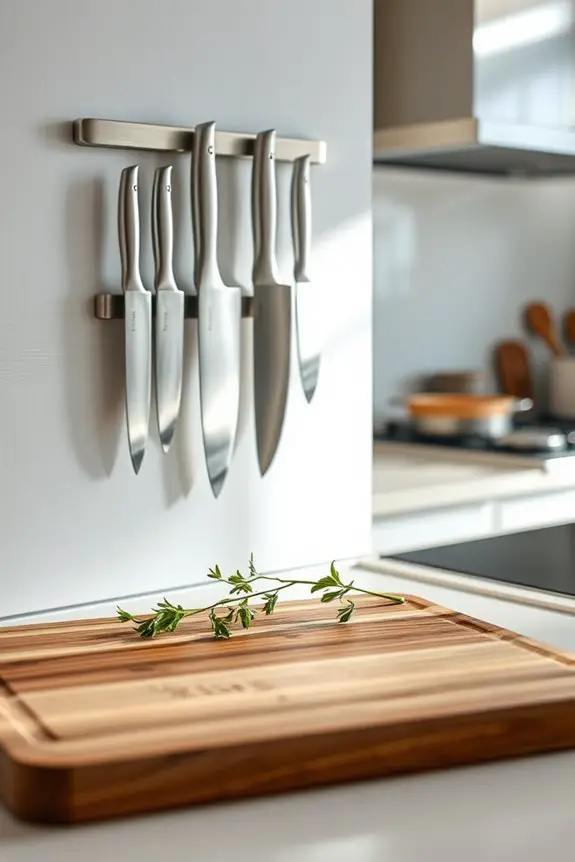 magnetic knife organization benefits