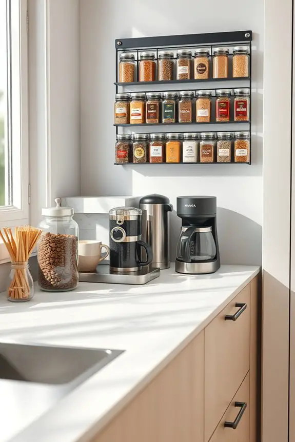 magnetic spice organization station
