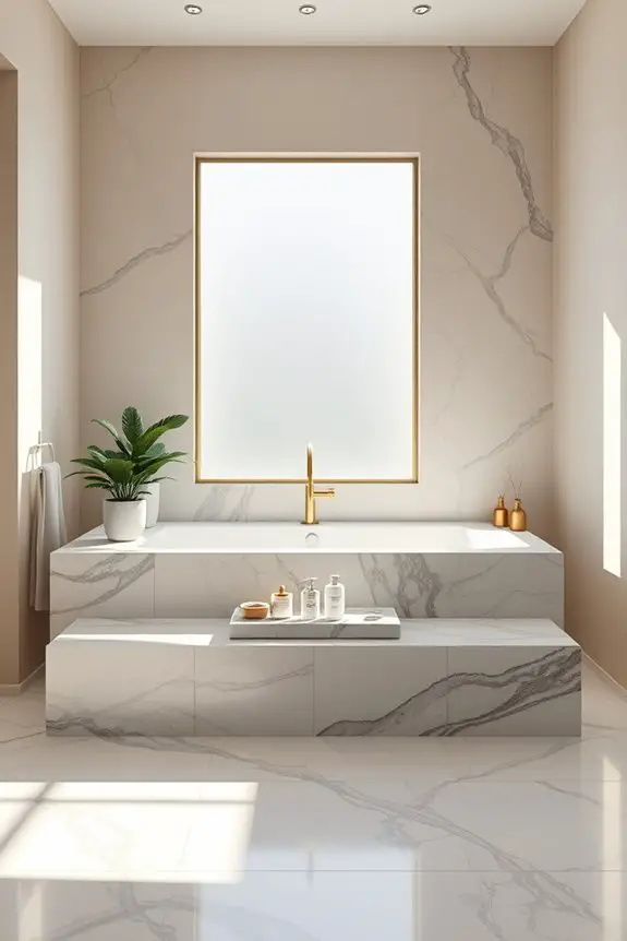marble decor for cohesion