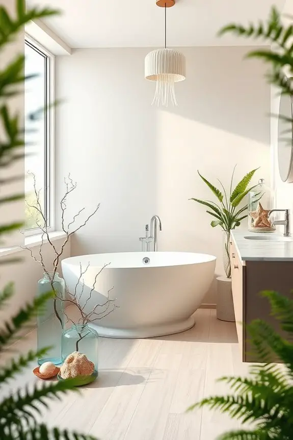 marine inspired bathroom decor
