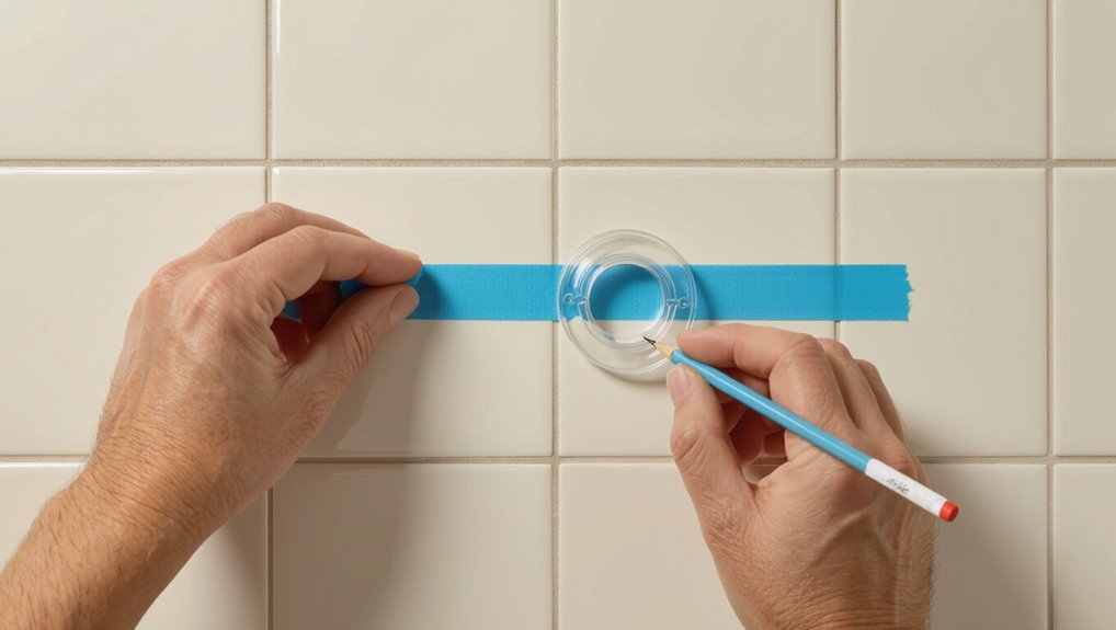 mark and protect tile