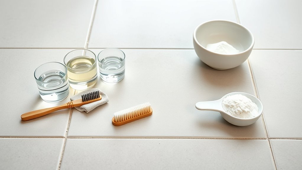 match cleaner to grout