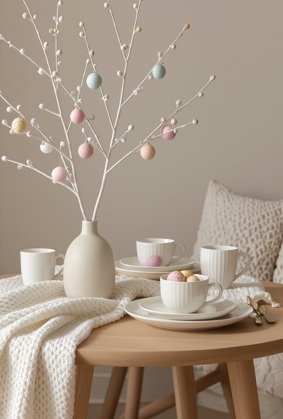 match table decor to tree