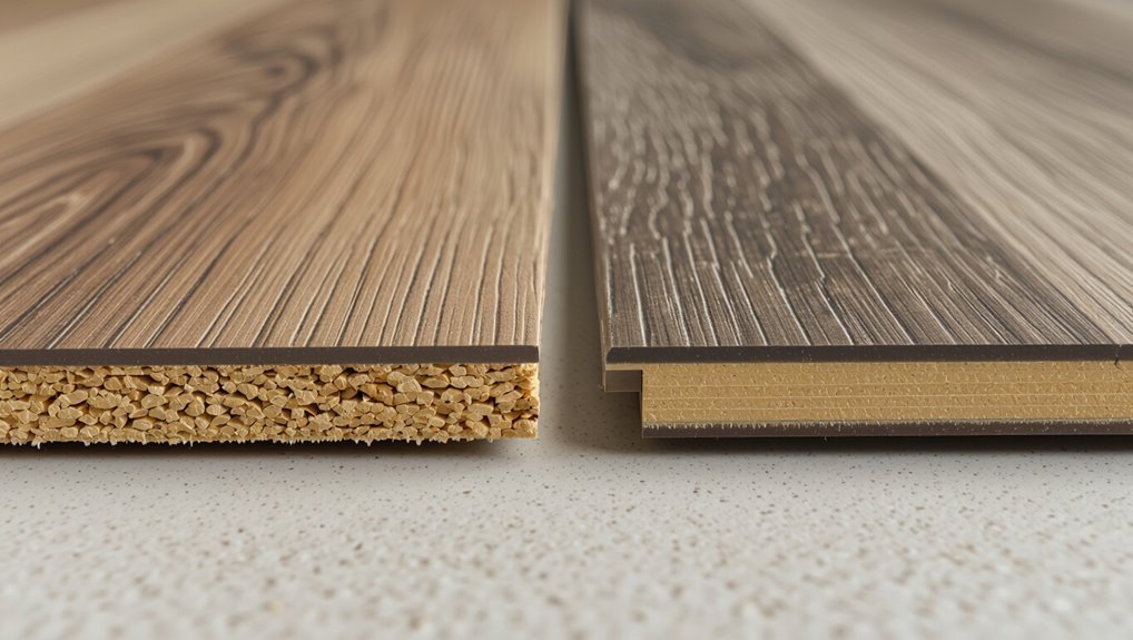 material and construction differences