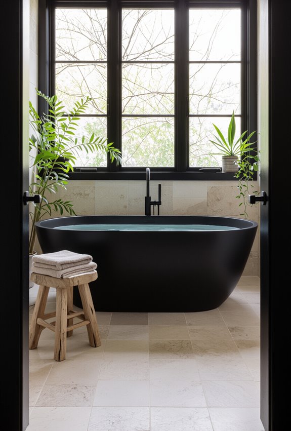 matte black artisanal boho fixtures