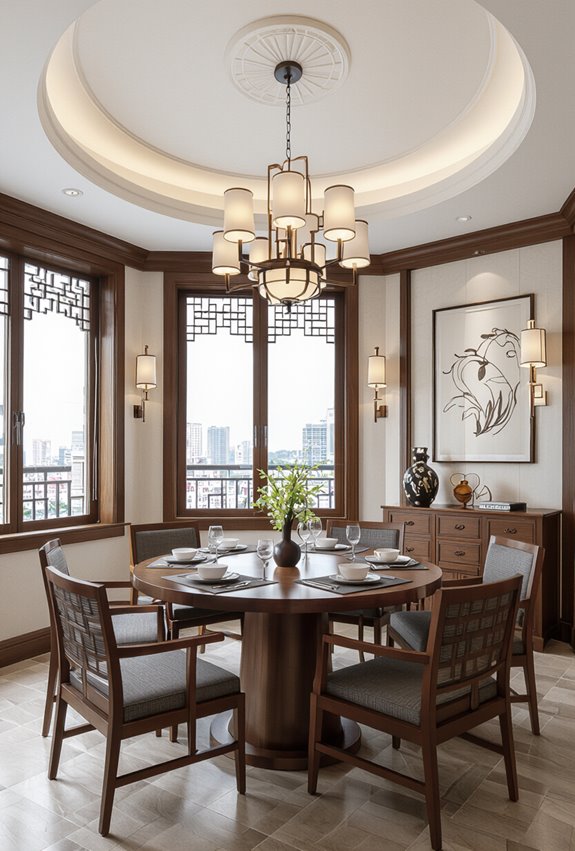 matte black fixtures enhance contrast
