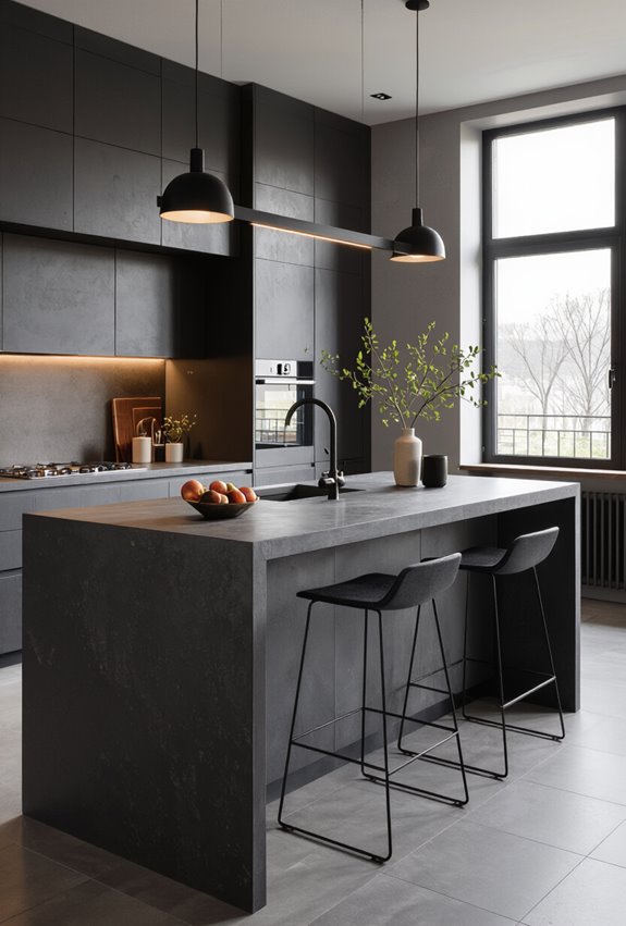 matte concrete countertops warmized