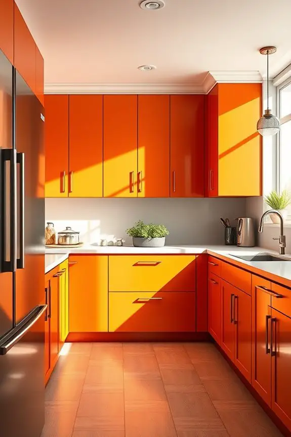 matte or glossy cabinets