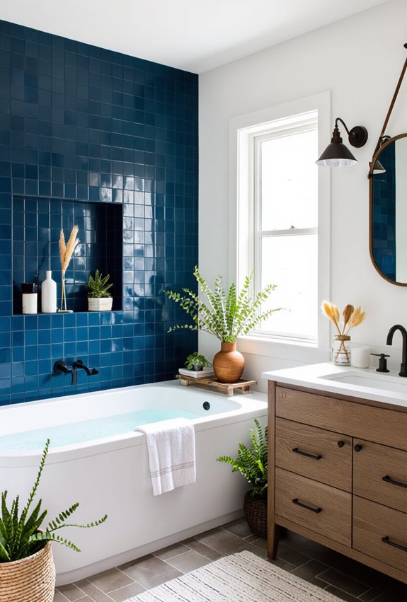 matte subway tile texture