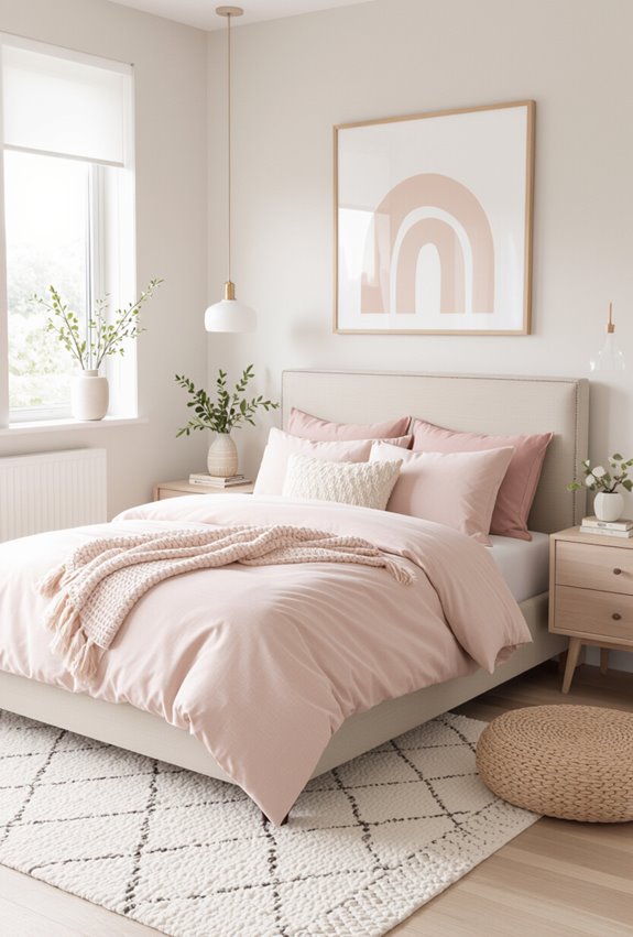 matured pink teen room