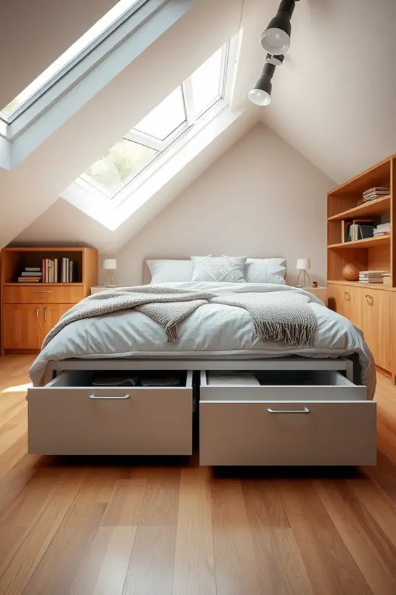 maximize attic storage efficiency