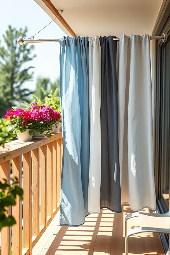 maximize balcony clothes drying