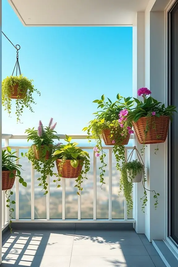 maximize balcony greenery creatively