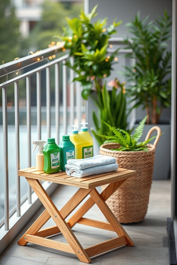maximize balcony laundry efficiency